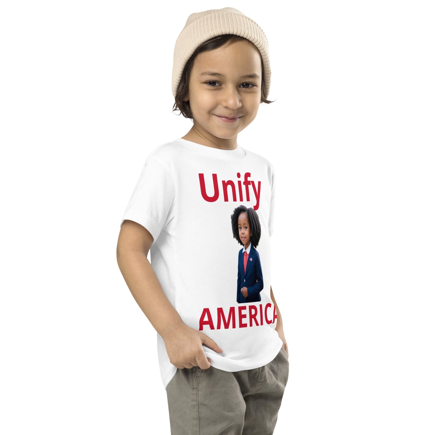 Unify America Brown Toddler Unisex Tee